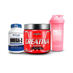 Creatina monohidrato, Omega 3, Smartshake Pro.
