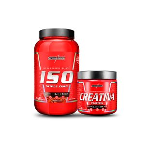 Proteína aislada y creatina monohidrato Integralmedica.