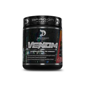 Pre entreno importada Venom Dragon Pharma.